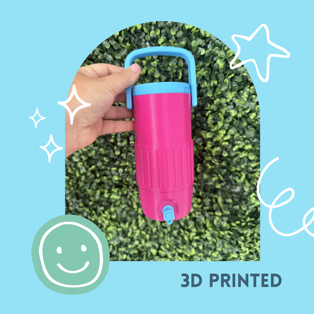 3D Printed