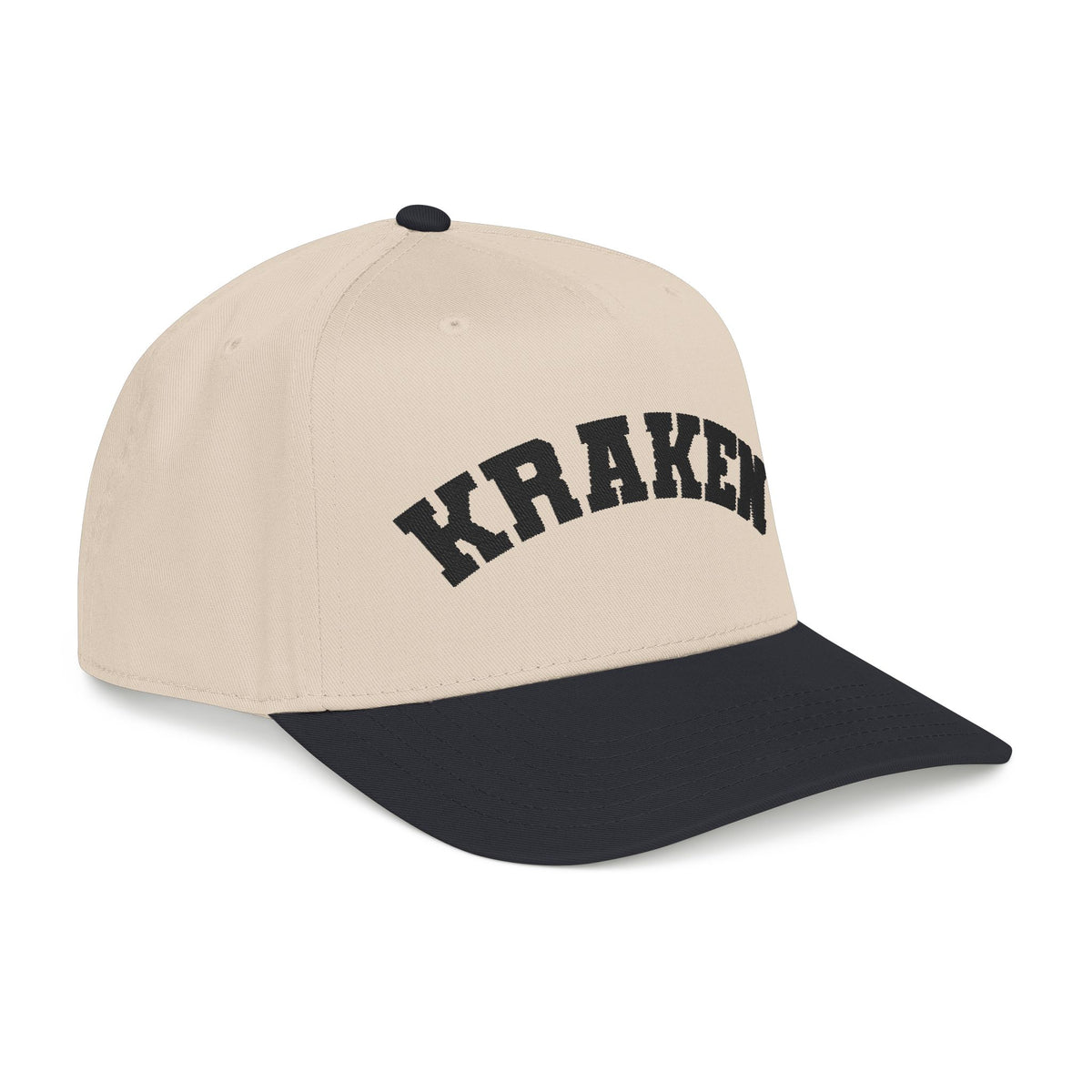 Kraken Embroidered Cap - Personalized Side