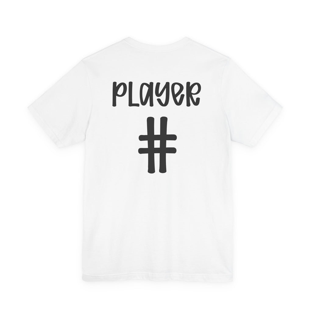 Kraken Softball Tee — Custom Player # Jersey Shirt