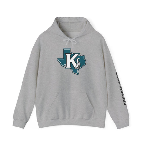 Copy of Kraken Softball Hoodie — Custom Sleeve Text