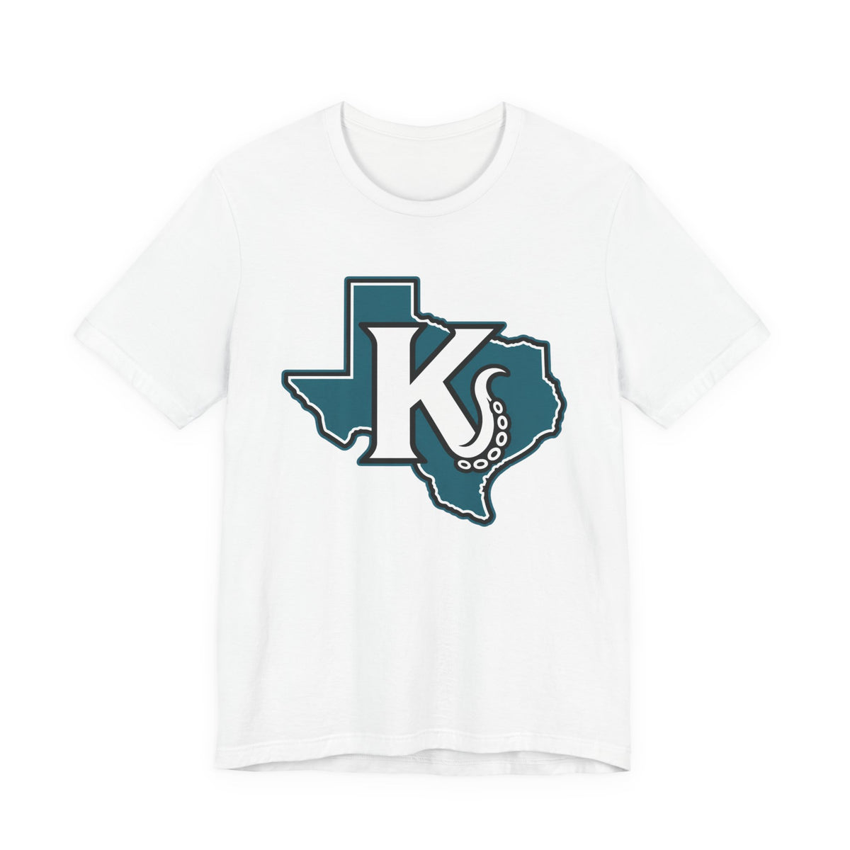Kraken Softball Tee — Custom Player # Jersey Shirt
