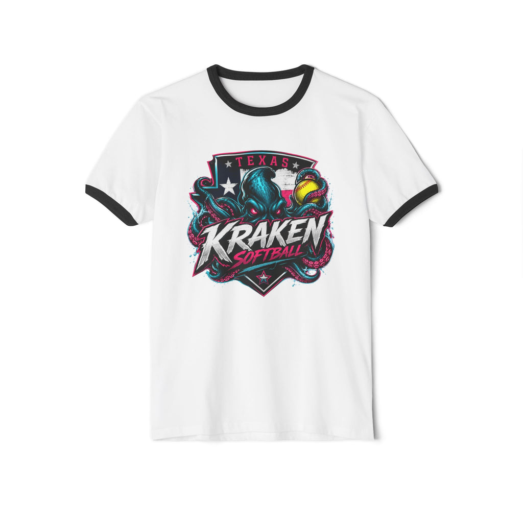 Kraken Softball Ringer Tee