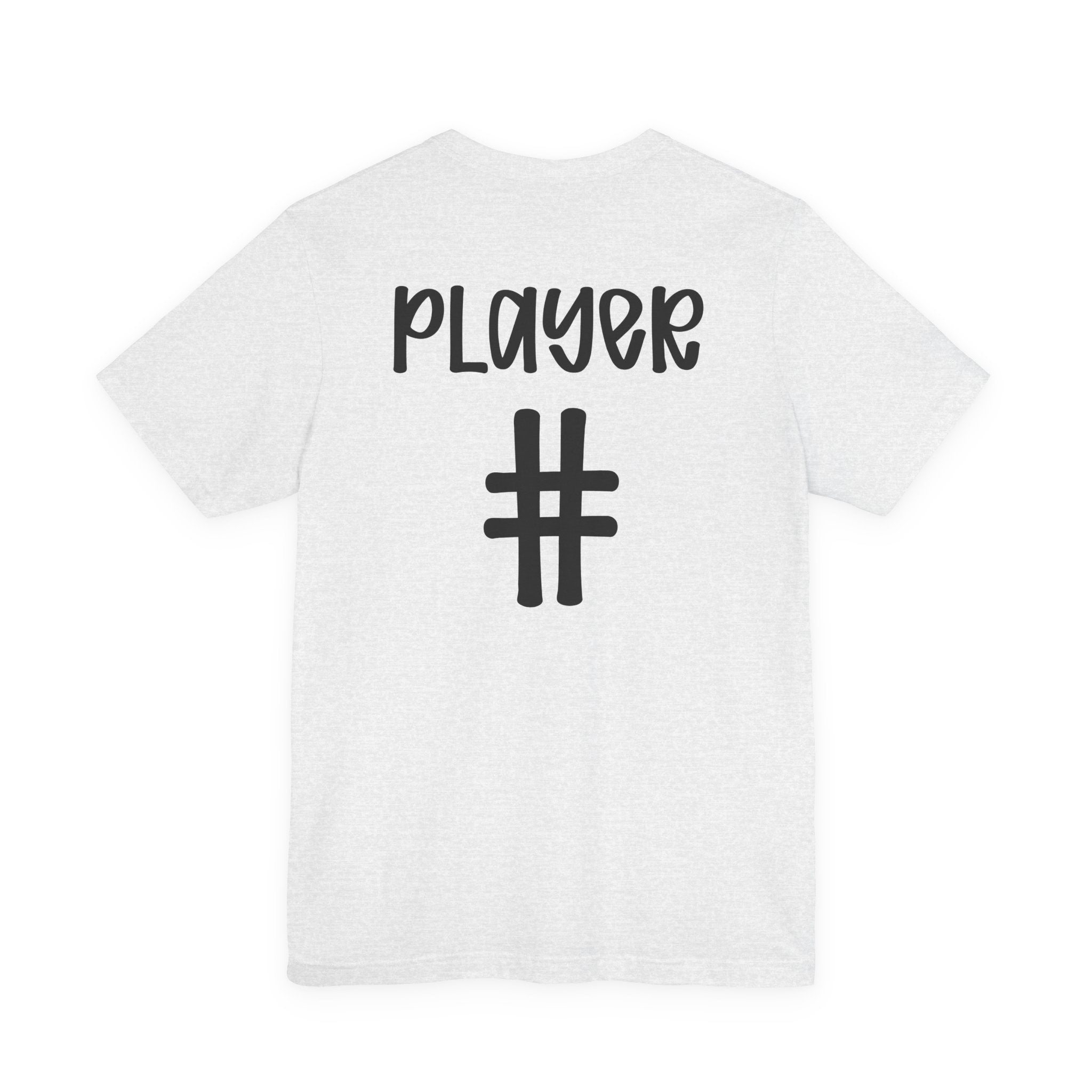 Kraken Softball Tee — Custom Player # Jersey Shirt