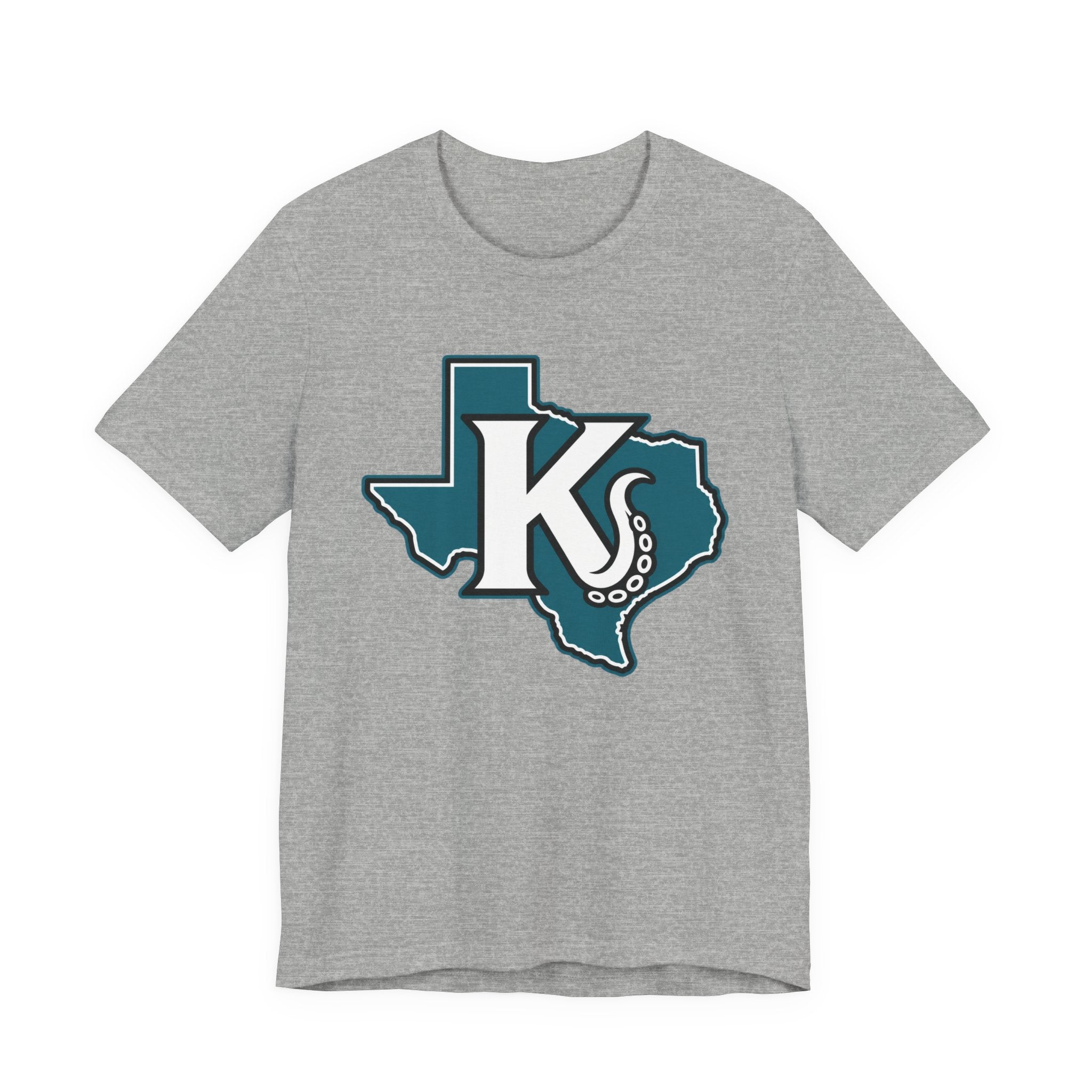 Kraken Softball Tee — Custom Player # Jersey Shirt