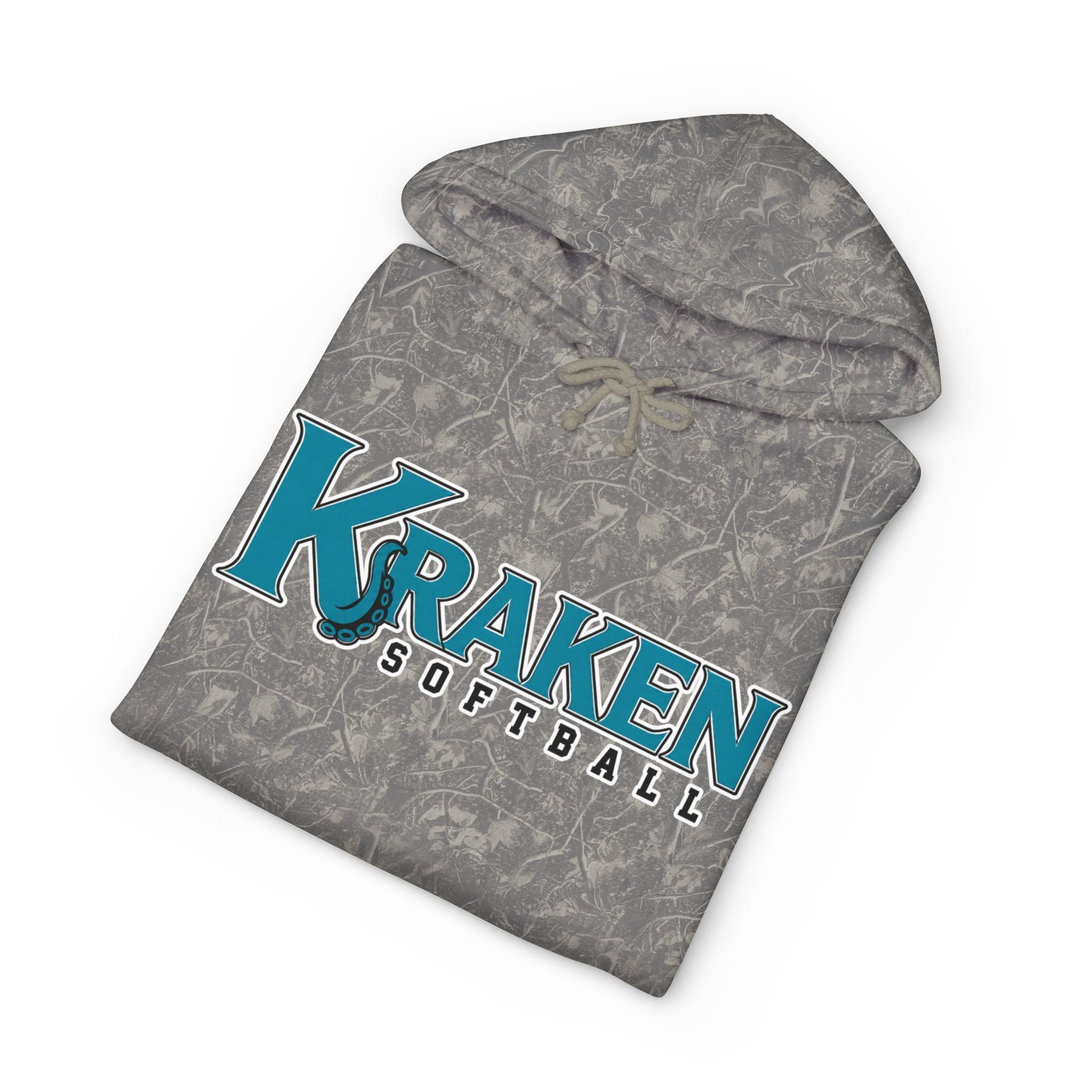 Kraken Softball Camo Hoodie