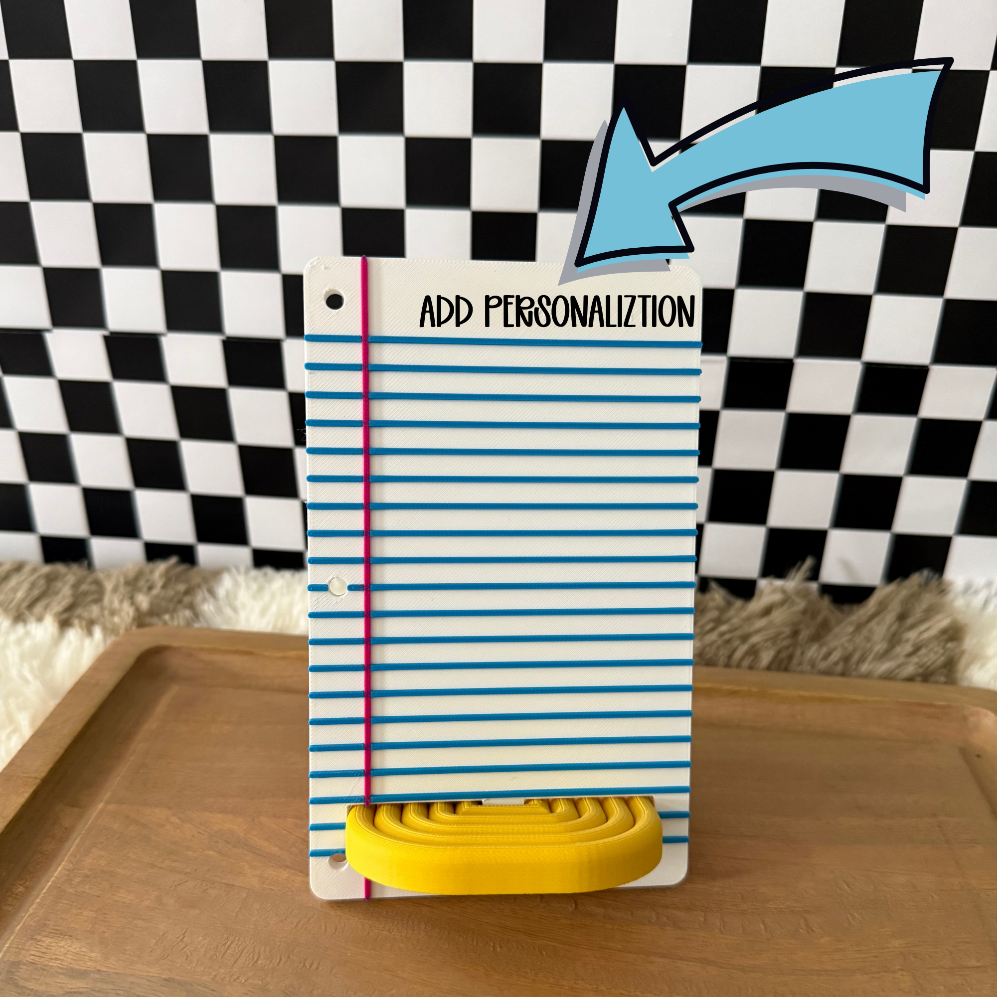 Personalized Paper Design Phone Stand