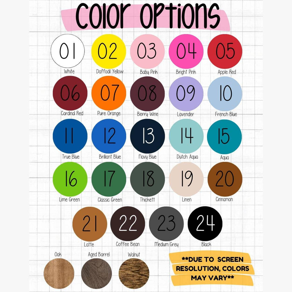 Personalized Classroom Door Sign handmade by Ranch Haus Creations