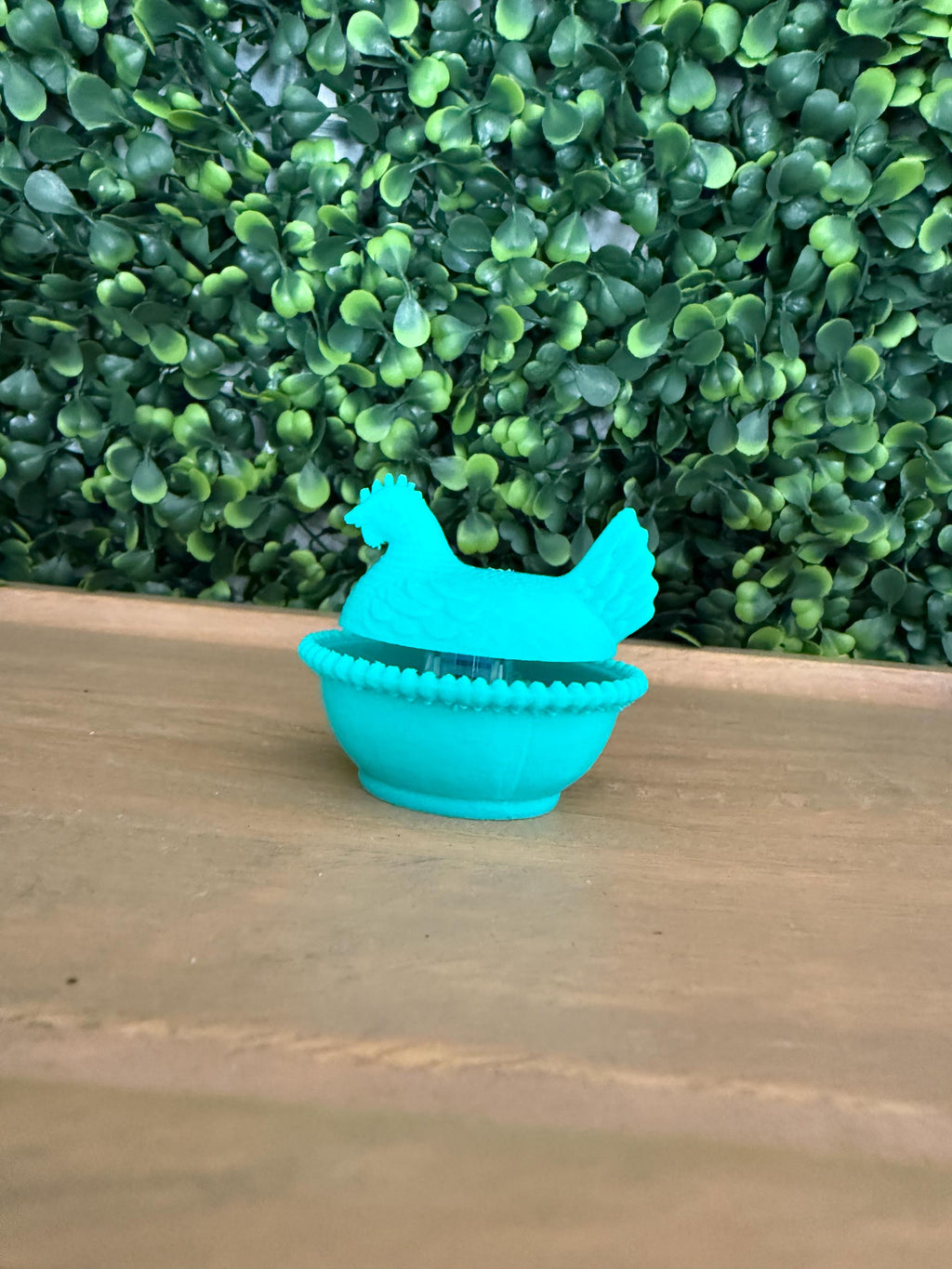 Hen on a Nest Clicker handmade by Ranch Haus Creations