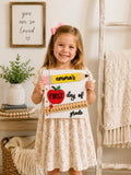 Personalized First and Last Day of School Sign handmade by Ranch Haus Creations