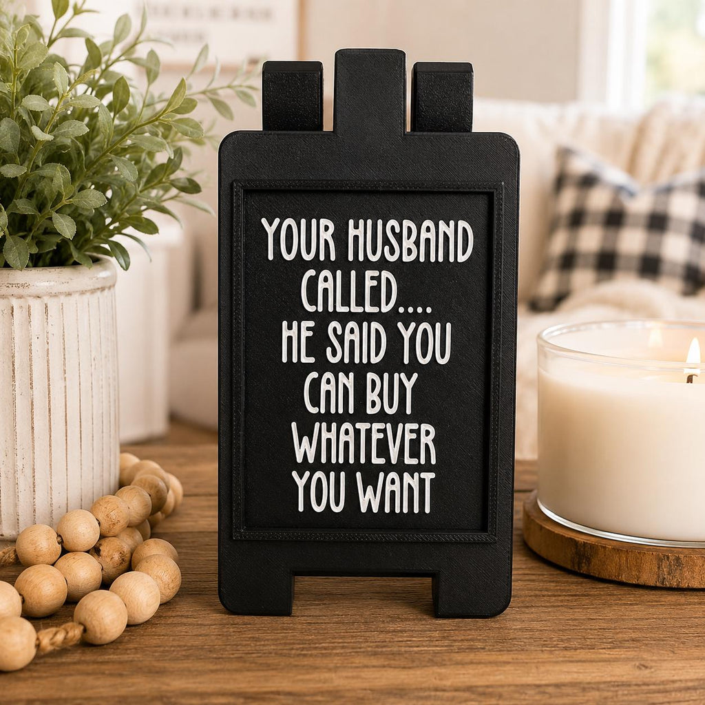Funny Vendor Booth Sign handmade by Ranch Haus Creations