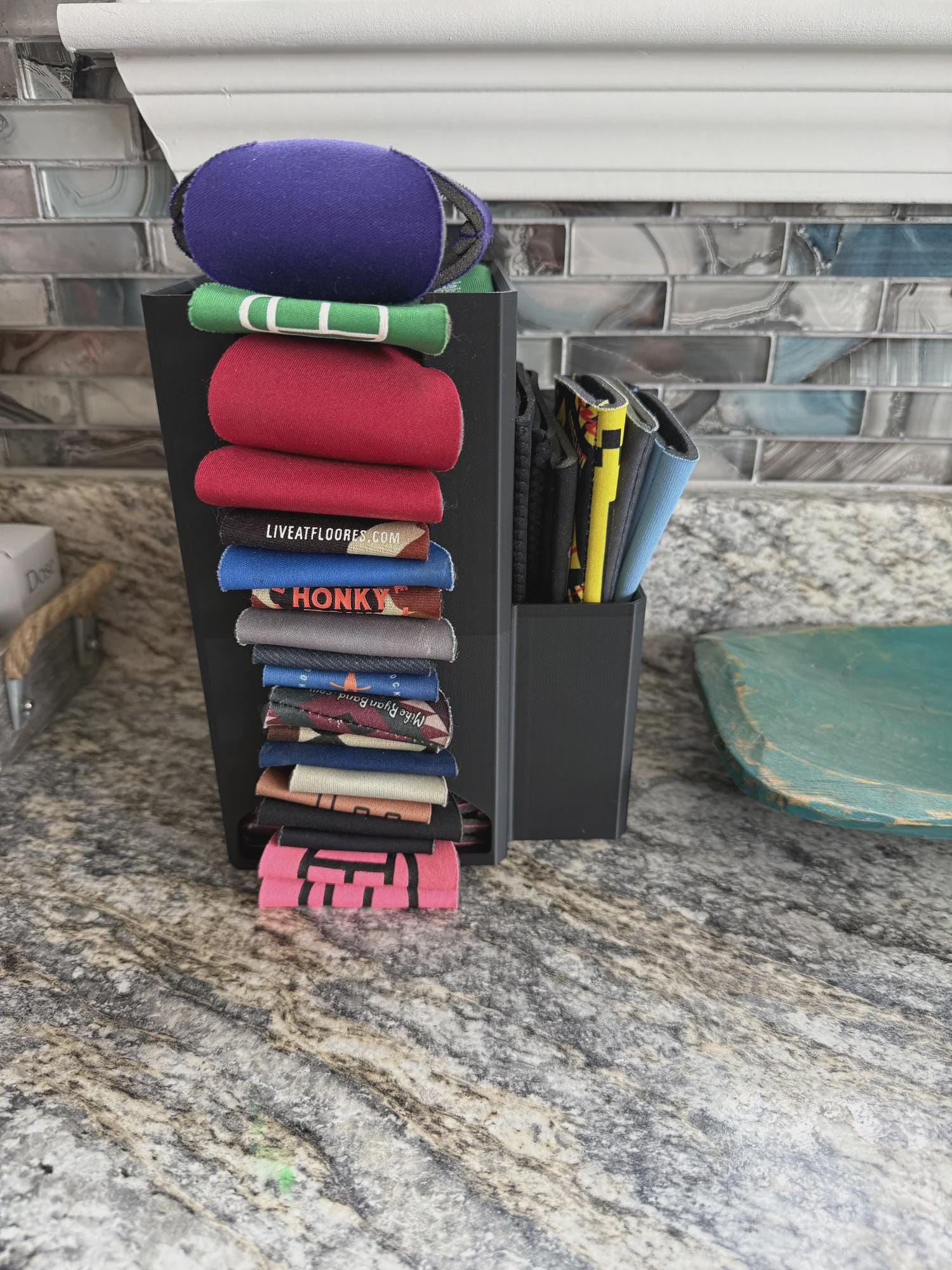 Koozie Organizer, Can Cooler Holder, Beer Sleeve Storage, Beverage Sle handmade by Ranch Haus Creations